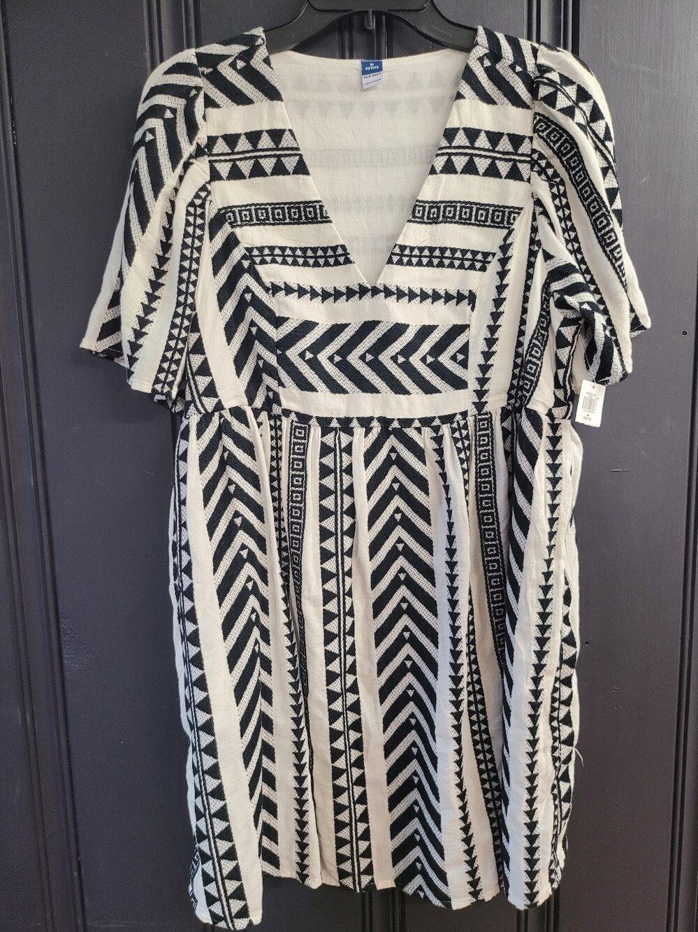 Old Navy V-Neck Mini Swing Dress